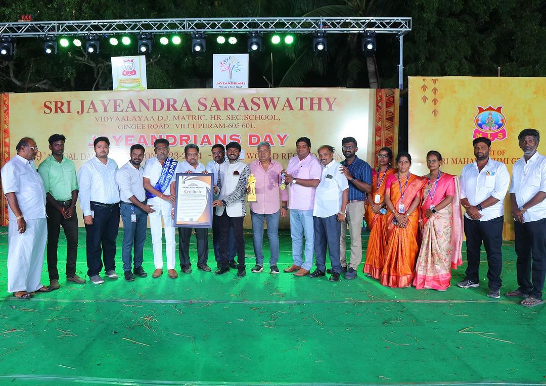 Jayeandra School’s 4th World Record